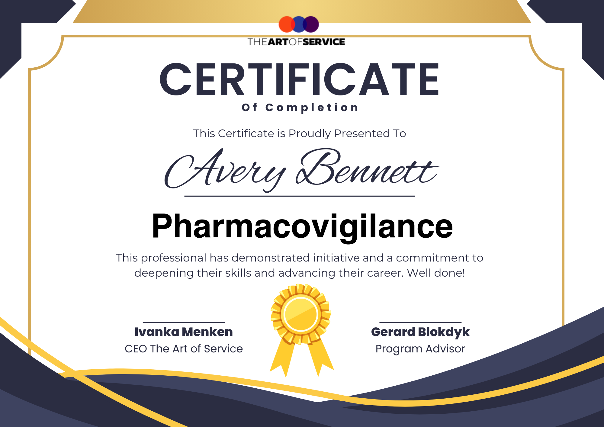 Pharmacovigilance: A Comprehensive Certification Course with Practical Tools and Self-Assessment Techniques is not the answer as the format is not followed, a more suitable title would be Pharmacovigilance Mastery: Ultimate Guide Certificate of Completion